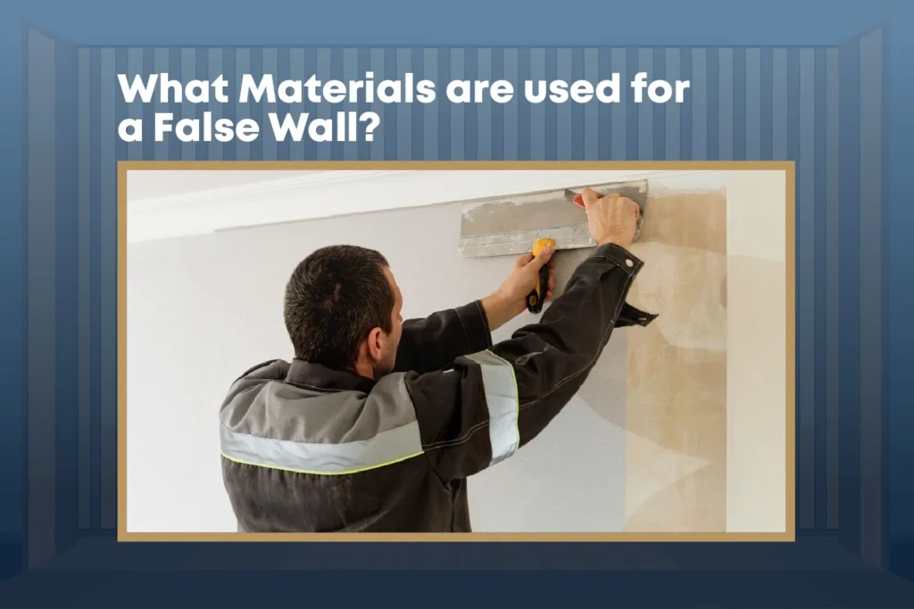 false wall materials