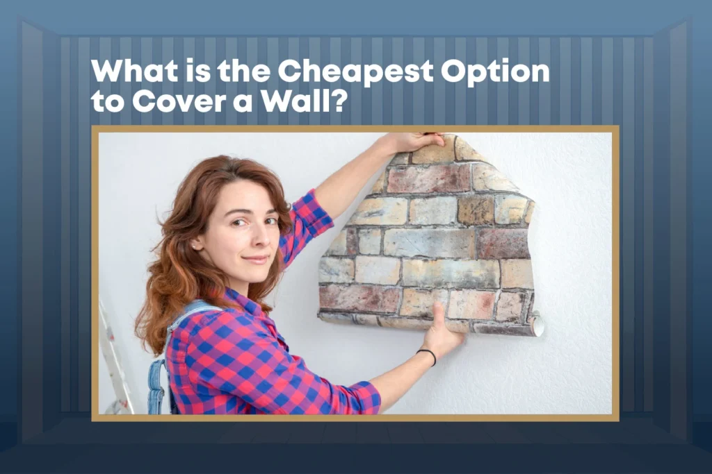 Cheapest Option to Cover a Wall