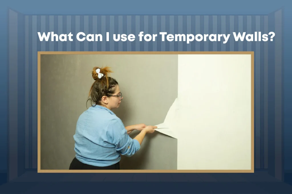 temporary wall solutions