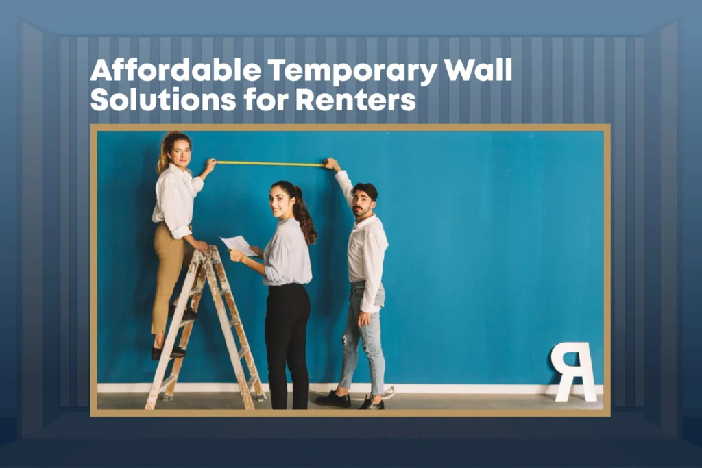 temporary wall solutions for renters