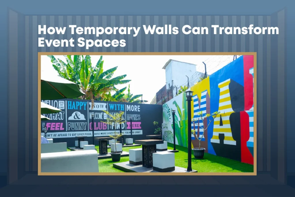 event temporary walls