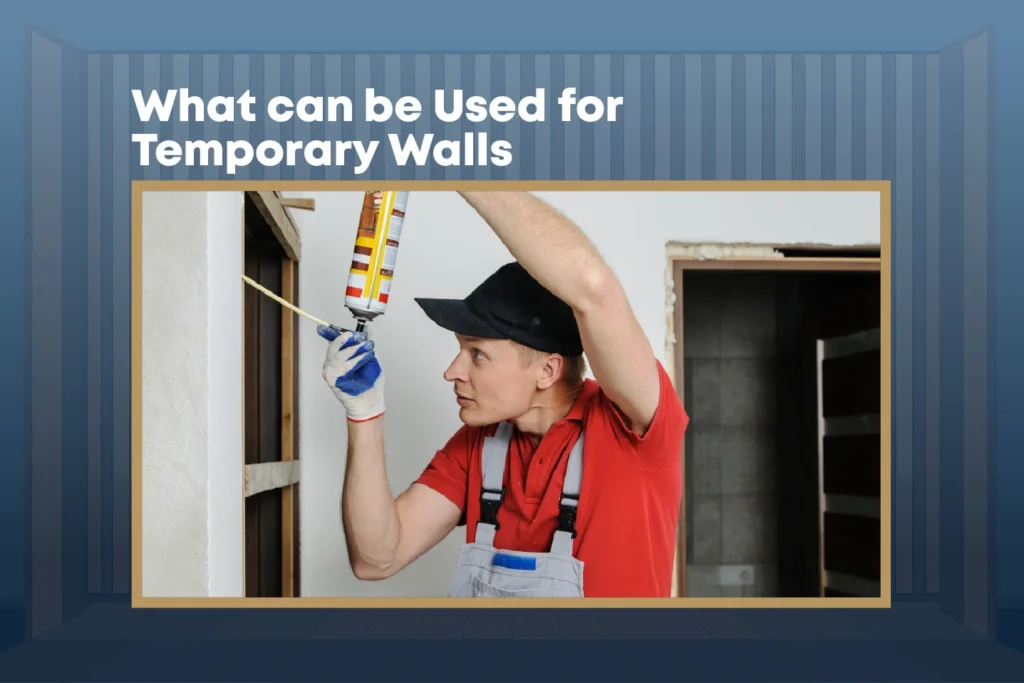 temporary wall options