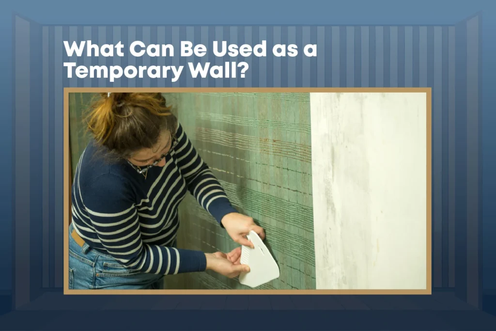 temporary wall options
