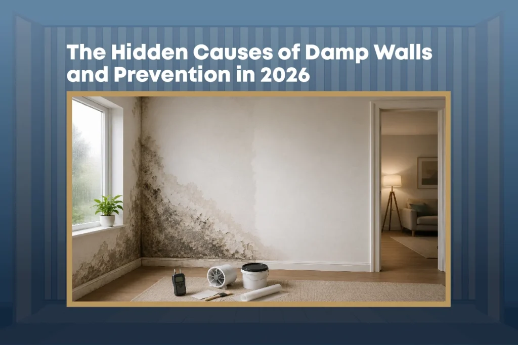 causes of damp walls